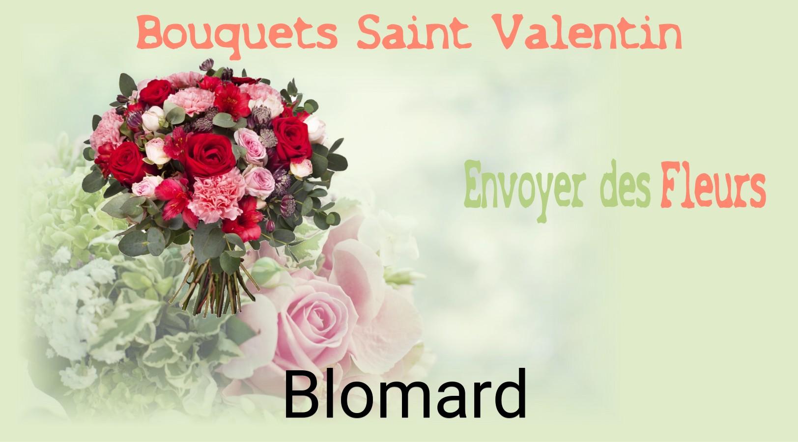 Roses de Saint-Valentin livrées à Blomard